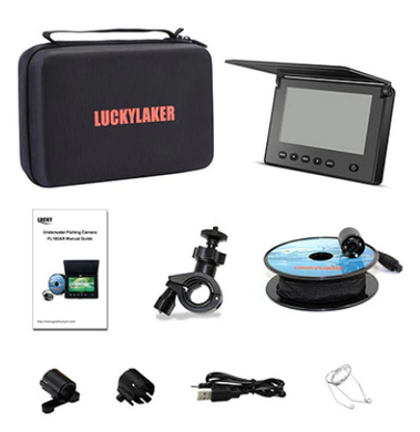 Підводна камера Lucky FL180ARS, дисплей 4.3", кабель 20м, кут 180°, флешка 16 гб в комплекті